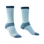 Bridgedale Women's Everyday Outdoors Coolmax Liner Socks (2 Pairs) - Sky Blue