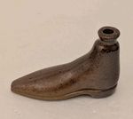Small Brampton English Salt glazed stoneware Boot shaped inkwell??