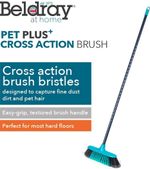 Beldray Pet Plus Cross Action Brush - Sweeping brush Floor / Pet / Kitchen 