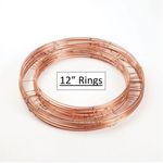 Pack of 20 Flat Wire Wreath Ring Frames 12"  Christmas Decoration