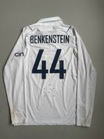 Rare England U19 Cricket Shirt - Luc Benkenstein #44 Match Worn | Medium