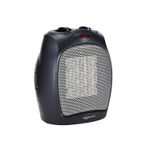 ROOM HEATER - 1800 Watt Ceramic Space Heater with Adjustable Thermostat - Black