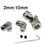 2mm-10mm Metal Universal Flexible Shaft Coupling Motor U Joint Connector RC Boat