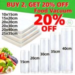 Food Vacuum Sealer Bags Rolls Vaccum Food Saver Storage Seal Bag Pack Embossed