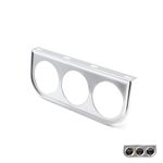 2'' 52mm Triple 3 Pod Dash Vent Gauge Holder Single Din Radio Face Pod Universal