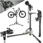 Mountain Bike Folding Repair Stand E-Bikes Maintenance Tools 50 kg Load Capacity