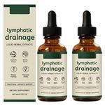 2-Pack Lymphatic Drainage Drops 59ml - Detox,Bloat Relief & Immune Support