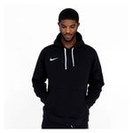 Nike Team Club 20 Hoodie Mens Black Football Training Fleece Sweatshirt Pullover
