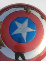 Captain America Replica Shield 24" Nickel Accurate1:1 Scale