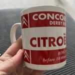 Vintage Citroen Car Parts Mug Made by Kilncraft In England VGC