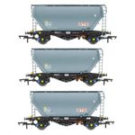 Accurascale ACC2023STS-D PCA bulk cement hoppers STS dark grey PACK D  Pack of 3