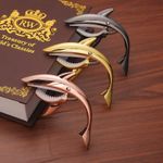 Metal Shark Guitar Capo Zinc Alloy Quick Key Change Trigger Acoustic Electric
