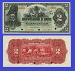 Haiti 2 gourde  1892  uk -Reproduktion