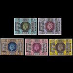 ROYALTY : GB 1977  QEII Silver Jubilee Set ; [MNH] [SG1033/1037]