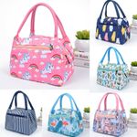 Kids Childrens Adult Insulated Lunch Bags Picnic Bags School Lunch Box Cool Bag 