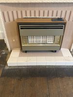 2 Retro  Vintage Heaters. All In Working Order Removing Due To Renovation 