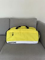PANTONE Yellow 60cm Large Duffle Bag Holdall Travel Weekend Gym Sports Unisex