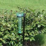 Transparent Rain Gauge Cup Portable Gardening Rainwater Meter with Scale