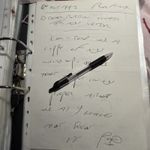 2 sided A4 Ron Kray Letter. Kray Twins