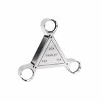 Triplet Magnifier Foldable Triplet Loupe High Magnification for Jewelers