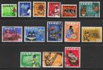ZAMBIA  1964 DEFINTIVE SET OF 14 POSTALLY USED  (SG 94-107)