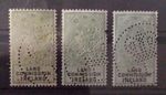 QV Revenues LAND COMMISSION IRELAND 3 x 1/- Xlnt condition. See pcs. 3 pcs