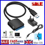 USB 3.0 To SATA 3.5Inch 2.5 Inch Hard Disk Drive SSD Adapter Connector Converter