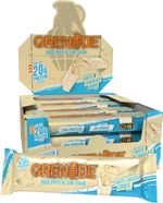 Grenade High Protein, Low Sugar Bar - White Chocolate Cookie, 12 x 60 g