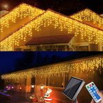 Solar String Fairy Lights 200-1200 LED with Remote 8 Modes Timer Xmas Home Decor
