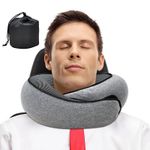 Travel Neck Pillow Memory Foam U Shape Snail Style Neck Support Head Rest Soft
