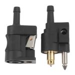 Fuel Line Connector For Outboard Motor Engine Kit Male & Female Plastic?