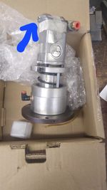 Power drawbar for milling machine