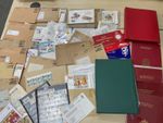 Isle of Man stamps glory box. Covers, packs, etc Mint/used. 6.4kg. B121