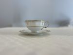 Royal Crown Derby Lombardy Cup & Saucer Bone China Gold England Vintage