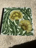 William de Morgan Ceramic Tile 