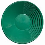PP Plastic Gold Prospecting Pan Compact Shallow Gold Panning Pan Wear-Resistant