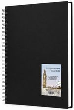 A3 A4 A5 A6 Sketchbook Hardback Wirobound 130gsm Cartridge Paper 40 Sheets
