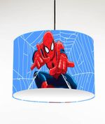 SPIDERMAN SPIDEY CEILING DRUM LIGHT SHADE / TABLE LAMPSHADE 3 SIZES
