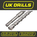SDS+ PLUS MASONRY DRILL BIT, TUNGSTEN CARBIDE TIP, FOR STONE CONCRETE BRICK