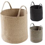 Washing Dirty Clothes Laundry Basket Canvas Baby Toy Hamper Bin Storage Bag Box