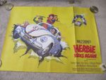 Vintage  UK Quad Poster.  Herbie Rides Again . dated 1975.  30x40 inch