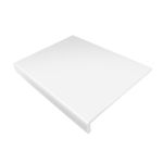 White uPVC Window Cill Cover 225mm 1.25m 9mm Sill Board End Caps Incl