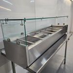 Pizza Salad Topper 150cm Refrigeration Chilled Food Prep Commercial Catering ...