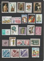 RWANDA Selection of 23 different stamps, mint and used.