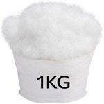 1 KG Hollowfibre Filling Fibre Stuffing For Toy Cushion Pillow Soft Polyester