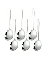 2/4/6PCS Serving Spoons Large Buffet Serving Spoons Set Stainless Steel