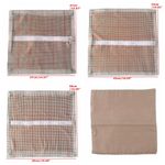 for Rug Hooking Tapestry Making DIY Pillow Cover Blank Latch Hook Cushion