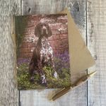 German shorthaired pointer dog greeting card