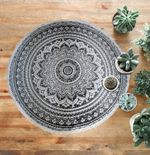 Indian Round Roundie Hippie Mandala Tapestry Boho Beach Throw Yoga Mat Rug Decor