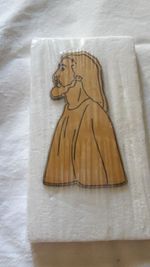 Bronze image of Christ cm 13 x cm 7 funerary art loculi